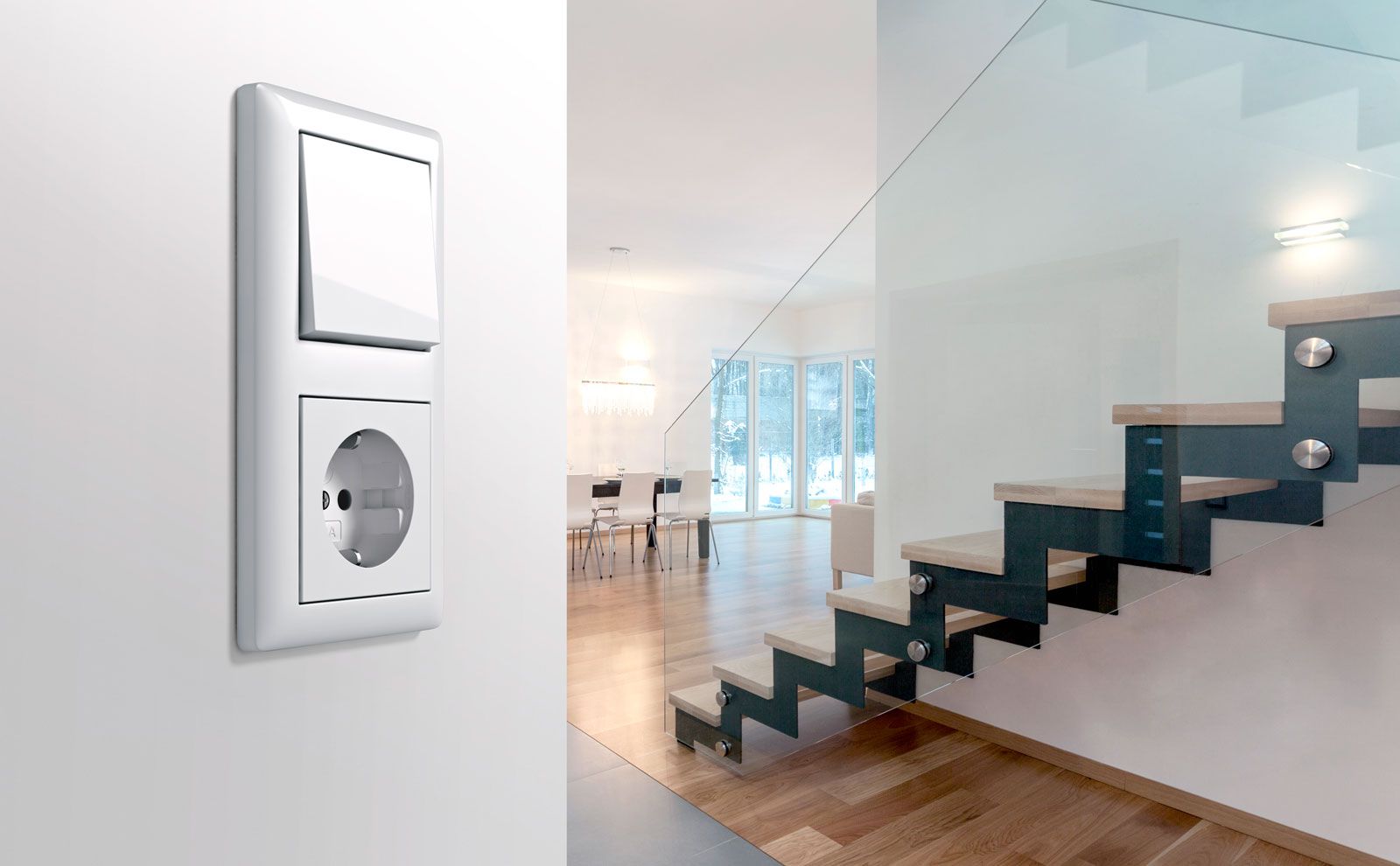 Gira Standard 55 Schalter - resistent gegen Gebrauchsspuren Gira Standard 55 Schalter - resistent gegen Gebrauchsspuren