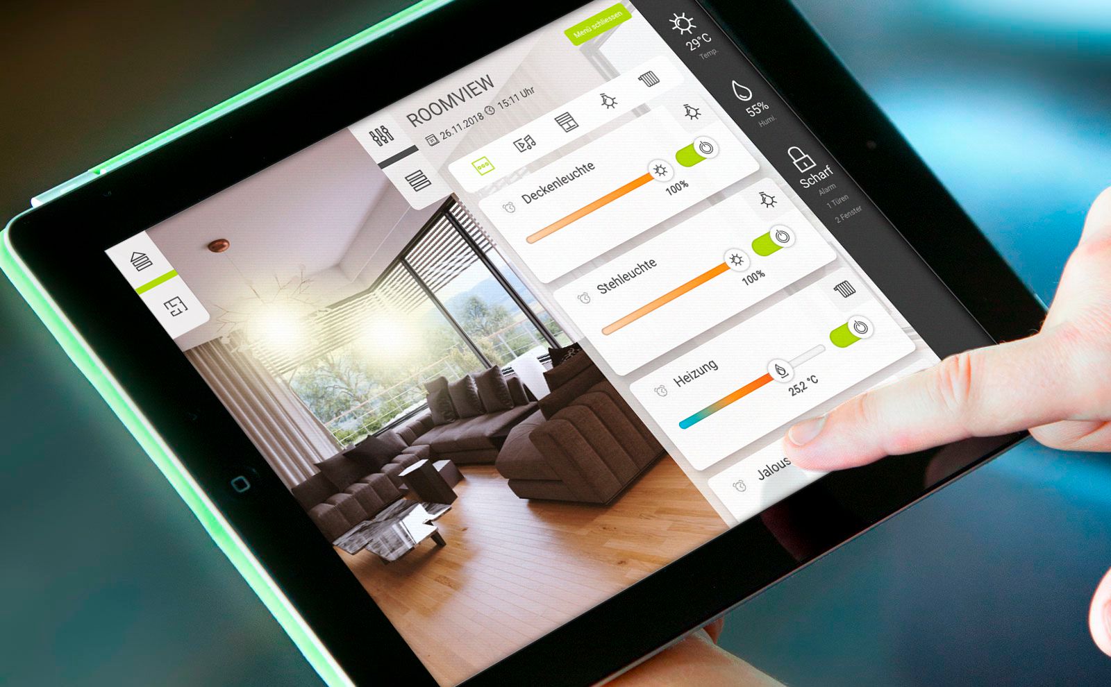 Gira HomeServer  Your smart home linked securely